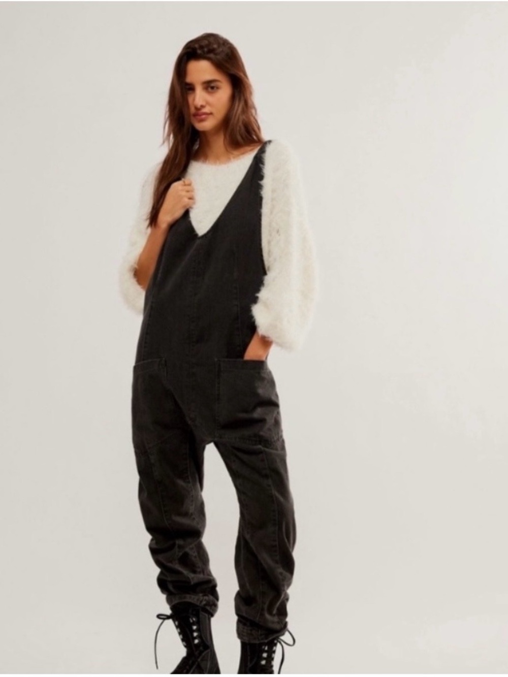 NWOT FREE PEOPLE OVERALLS